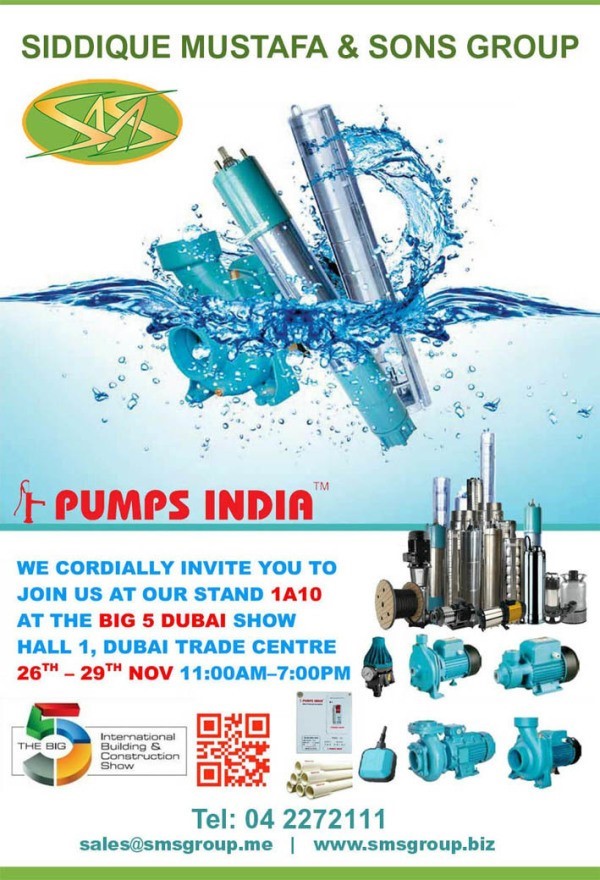 Pumps India Products at Big5