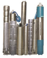 SUBMERSIBLE PUMPS AND MOTORS
